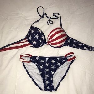 American Flag Bikini
